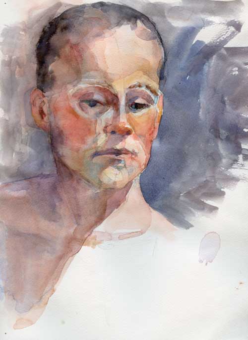 watercolor portrait